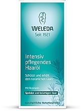 Odżywczy olejek do intensywnej pielęgnacji włosów - Weleda Intensiv Pflegendes Haaröl — Zdjęcie N2
