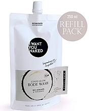 Odżywczy żel pod prysznic z organicznym olejem kokosowym - I Want You Naked Coco Glow Body Wash (Refill) — Zdjęcie N2