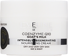 Odżywczy krem silnie regenerujący Koenzym Q10 i kozie mleko - Eveline Cosmetics  — Zdjęcie N1