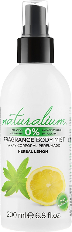 Spray do ciała - Naturalium Herbal Lemon Body Mist — Zdjęcie N1
