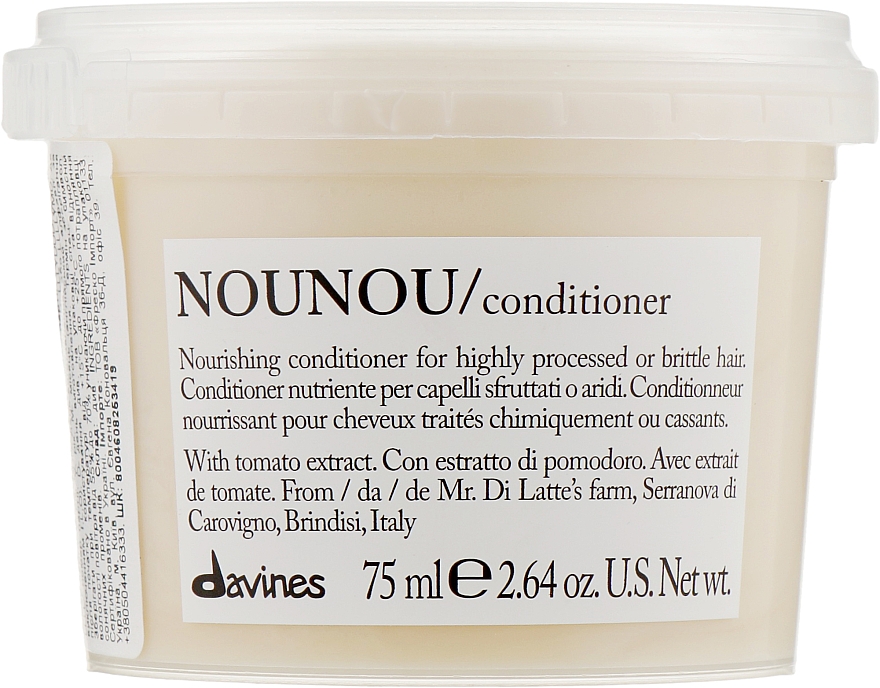 Odżywka wzmacniająca włosy - Davines Nourishing Nounou Conditioner