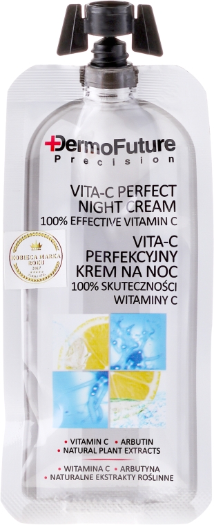 Perfekcyjny krem na noc - DermoFuture Vita-C Perfect Night Cream