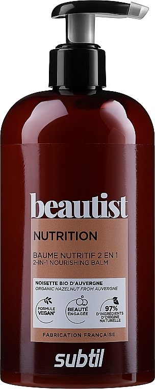 Odżywczy balsam do włosów 2w1 - Laboratoire Ducastel Subtil Beautist Nourishing Balm 2In1 — Zdjęcie N2
