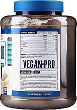 Mieszanka białek z aminokwasami dla sportowców Wanilia - Applied Nutrition Vegan-pro Plant Based Protein Blend Vanilla — Zdjęcie N1