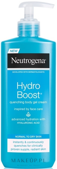 Nawilżający krem do ciała - Neutrogena Hydro Boost Quenching Body Gel Cream — Zdjęcie 400 ml