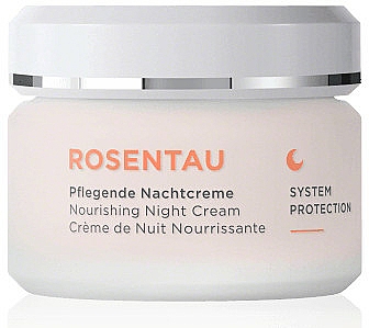 Krem przeciwzmarszczkowy do twarzy na noc - Annemarie Borlind Rosentau System Protection Nourishing Night Cream — Zdjęcie N1