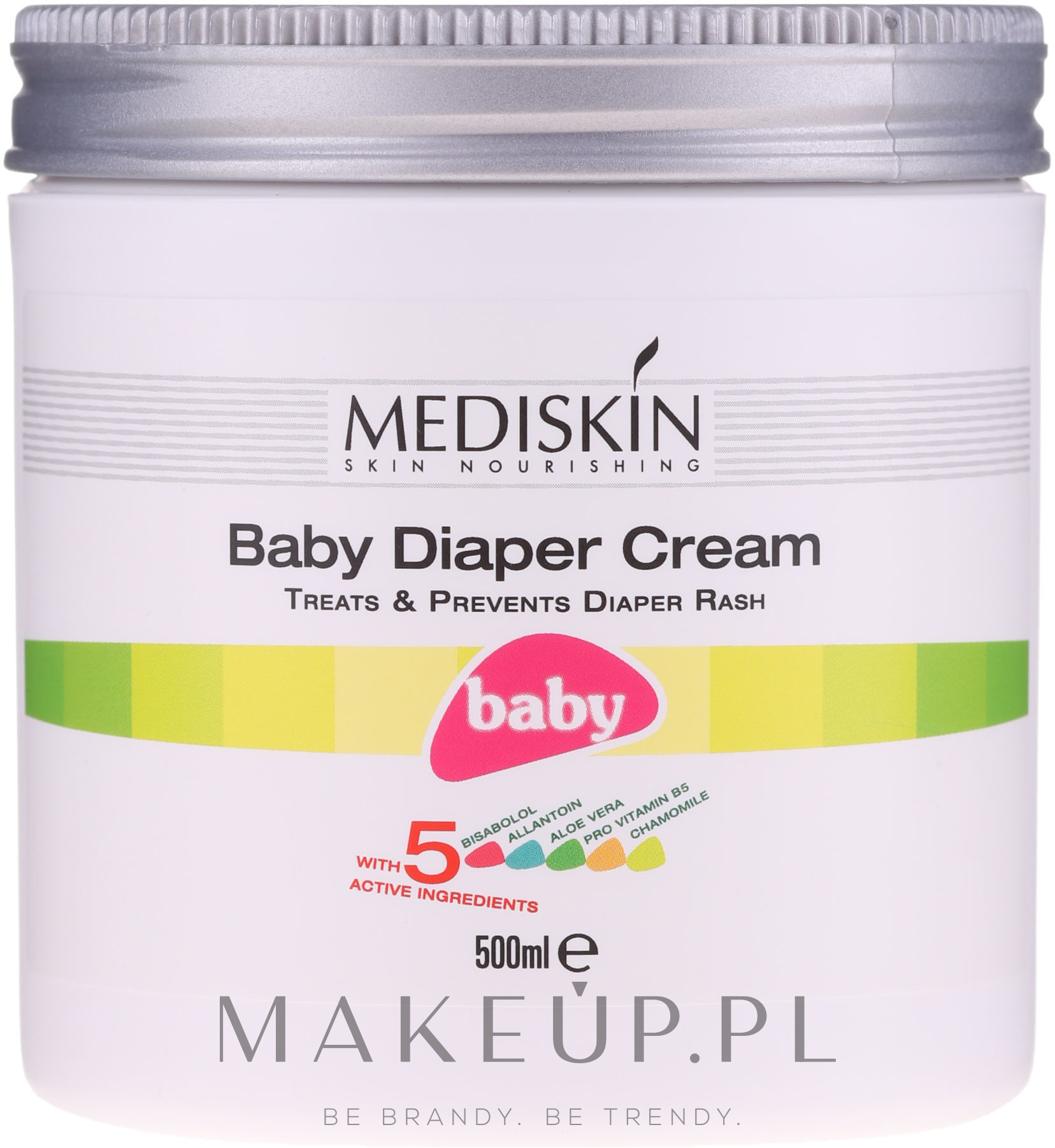 Pieluszkowy krem dla niemowląt - Mediskin Baby Diaper Cream — Zdjęcie 500 ml