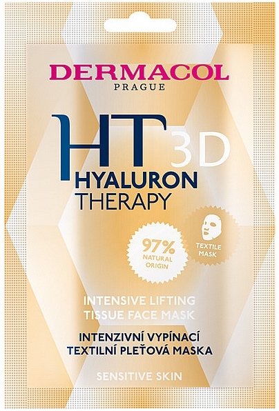 Maska intensywnie ujędrniająca - Dermacol 3D Hyaluron Therapy Intensive Lifting  — Zdjęcie N1