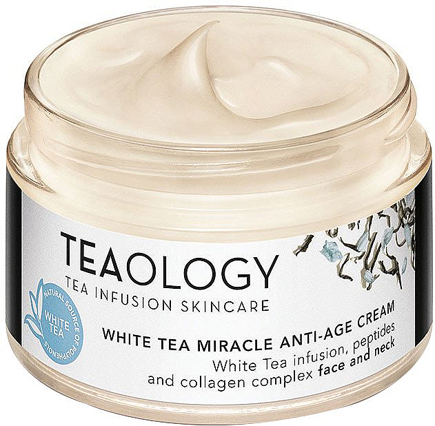 Przeciwstarzeniowy krem do twarzy - Teaology White Tea Cream — Zdjęcie N1