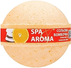 Kula do kąpieli Pomarańcza i olejek kokosowy - Bioton Cosmetics Spa & Aroma Bath Bomb — Zdjęcie N1