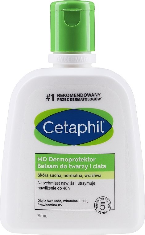 Nawilżający balsam do twarzy i ciała - Cetaphil MD Dermoprotektor — Zdjęcie N1