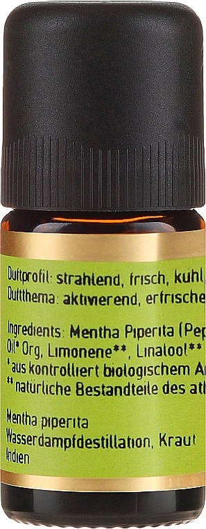 Olejek eteryczny - Primavera Natural Essential Oil Mint Pepper Bio — Zdjęcie N2