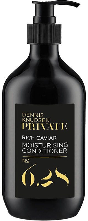 Bogata, nawilżająca odżywka z kawiorem - Dennis Knudsen Private 628 Rich Caviar Moisturising Conditioner — Zdjęcie N1