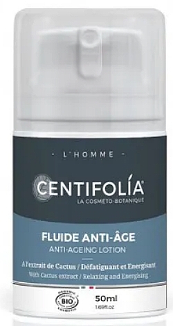 Męski organiczny fluid przeciwzmarszczkowy do twarzy - Centifolia Anti-Ageing Lotion — Zdjęcie N1
