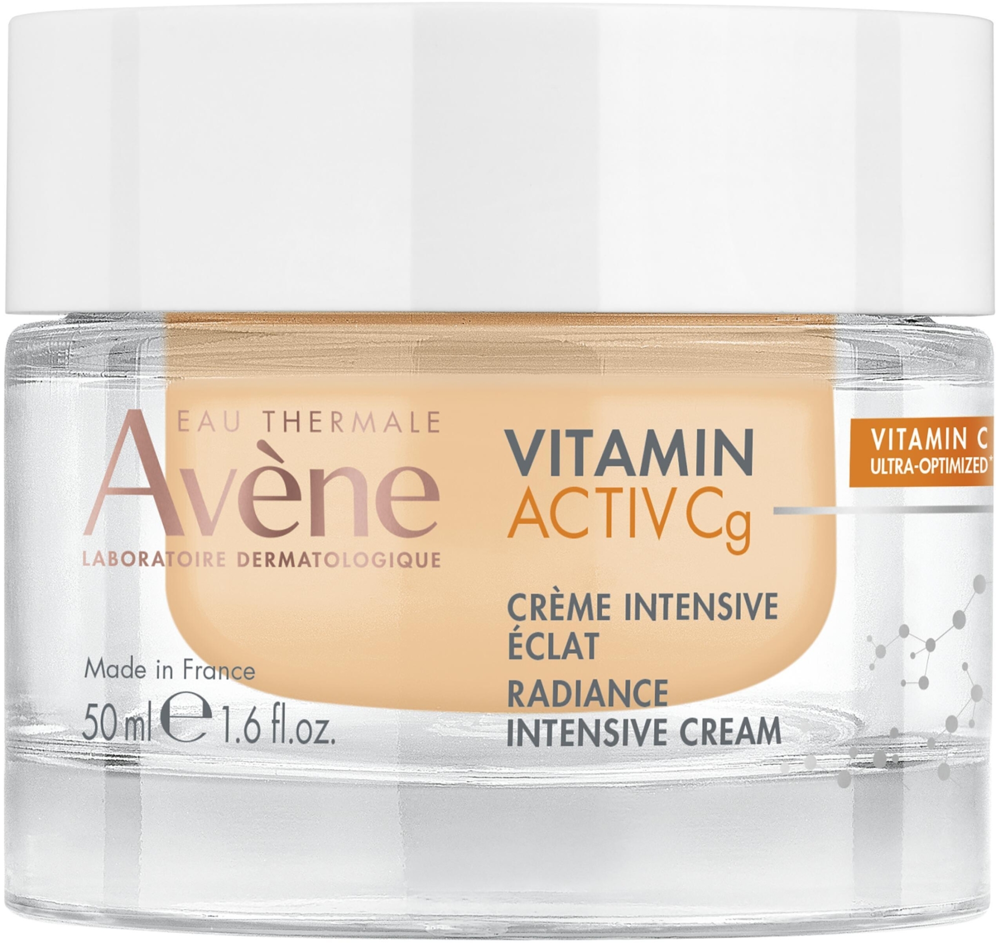 Krem intensywnie rozświetlający - Avene Eau Thermale Vitamin Activ Cg Radiance Intensive Cream — Zdjęcie 50 ml