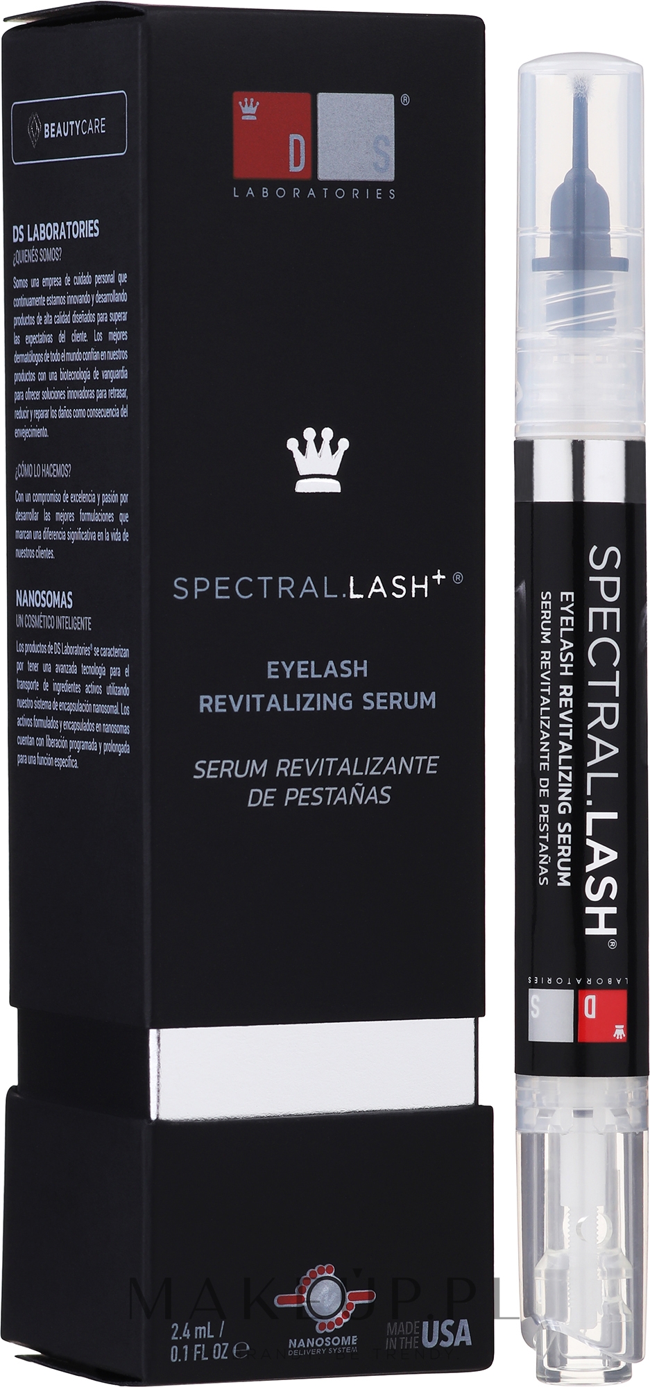 Serum do rzęs - DS Laboratories Spectral.LASH Eyelash Growth Serum — Zdjęcie 2.4 ml