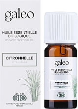 PRZECENA! Olejek eteryczny Citronella - Galeo Organic Essential Oil Citronella * — Zdjęcie N3