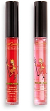 Zestaw do makijażu ust - Makeup Revolution The Simpsons Treehouse of Horror Lip Set Devil Flanders (lipgloss/3.2ml + lipstick/3.2ml) — Zdjęcie N2