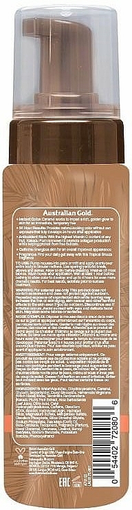 Samoopalacz w musie do ciała - Australian Gold Instant Sunless Mousse — Zdjęcie N2