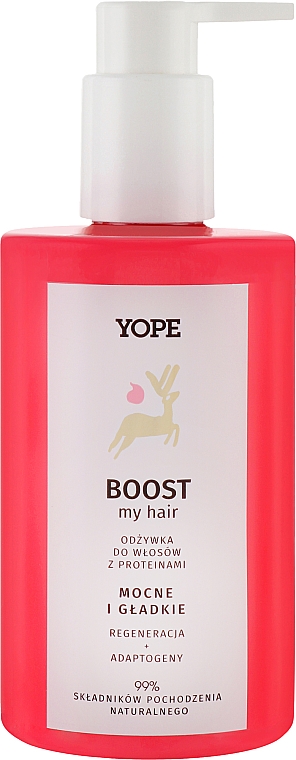 Odżywka do włosów z proteinami - Yope Boost — Zdjęcie N1