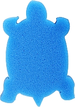 Kup Gąbka do kąpieli dla dzieci, niebieski żółw - Grosik Camellia Bath Sponge For Children