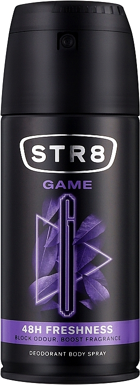 Dezodorant w sprayu - STR8 Game Deodorant Body Spray 48H Freshness — Zdjęcie N1