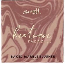 Kup Róż do policzków - Barry M Heatwave Baked Marble Blusher
