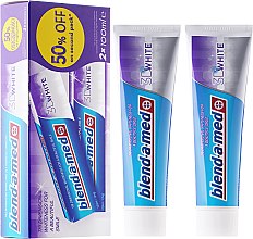 Kup Zestaw past do zębów 3D White - Blend-a-med 3D White Whitening Toothpaste