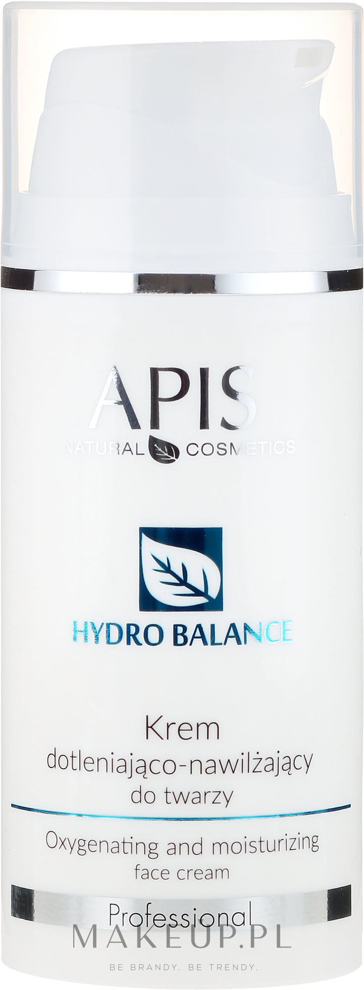 Dotleniająco-nawilżający krem do twarzy - APIS Professional Hydro Balance — Zdjęcie 100 ml