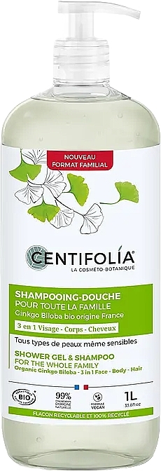 Szampon do ciała i włosów - Centifolia Shower Gel & Shampoo For All The Family — Zdjęcie N1