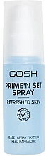 Utrwalający spray do makijażu - Gosh Copenhagen Prime'N Set Spray Refreshed Skin — Zdjęcie N1