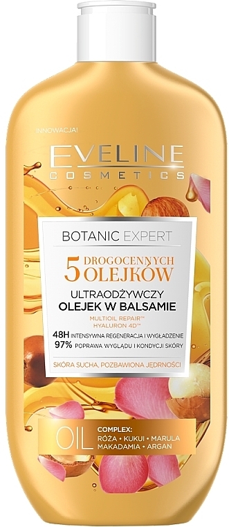 Ultraodżywczy olejek w balsamie - Eveline Cosmetics Botanic Expert