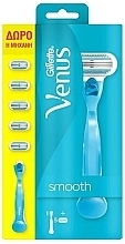 Kup Maszynka do golenia z 5 wymiennymi wkładami - Gillette Venus Smooth