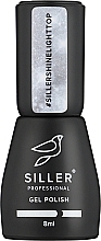 Kup Top coat do lakieru żelowego - Siller Professional Shine Top Light No Wipe