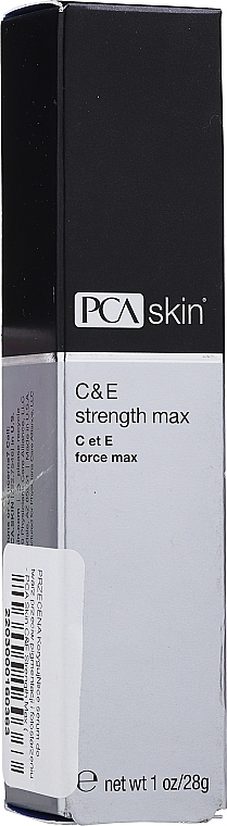 PRZECENA! Korygujące serum do twarz przeciw pigmentacji i fotostarzeniu - PCA Skin C&E Strength Max * — Zdjęcie N3