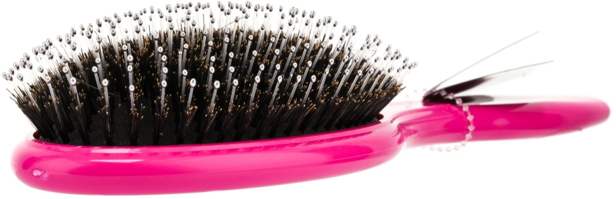 Szczotka do włosów - Olivia Garden Ceramic-Ion Supreme Combo Pink — Zdjęcie N3
