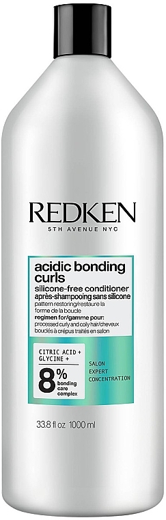 Odżywka bez silikonów do włosów kręconych - Redken Acidic Bonding Curls Silicone-Free Conditioner — Zdjęcie N11