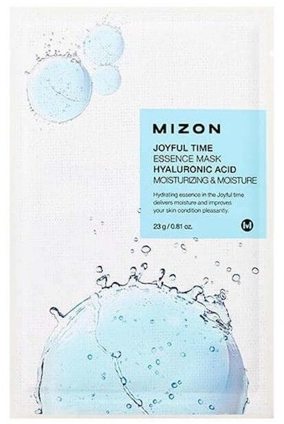 Maska do twarzy w płachcie z kwasem hialuronowym - Mizon Joyful Time Essence Mask Hyaluronic Acid