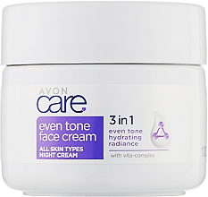 Kup Krem na noc do każdego rodzaju skóry 3 w 1 - Avon Care Even Tone Day Face Cream 3 in 1