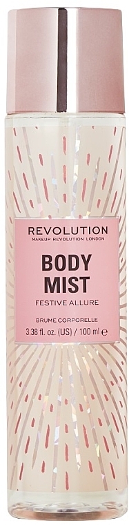 Spray do ciała - Makeup Revolution Festive Allure Body Mist — Zdjęcie N1