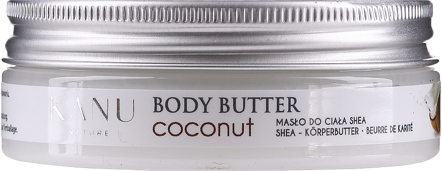 Masło do ciała Kokos - Kanu Nature Coconut Body Butter — фото N1