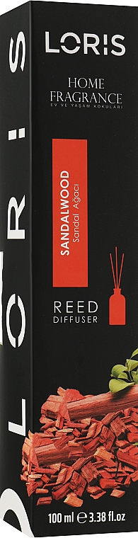 Dyfuzor zapachowy Drzewo sandałowe - Loris Parfum Home Fragrance Reed Diffuser