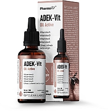 Kup Witaminy ADEK w kroplach - Pharmovit Clean Label ADEK-Vit Oil Active