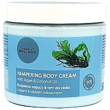 Pielęgnujący krem do ciała z algami i olejem kokosowym - Fergio Bellaro Pampering Body Cream — Zdjęcie N1