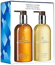 Kup Molton Brown Woody & Citrus Hand Care Collection - Zestaw (hand/wash/2x300ml)