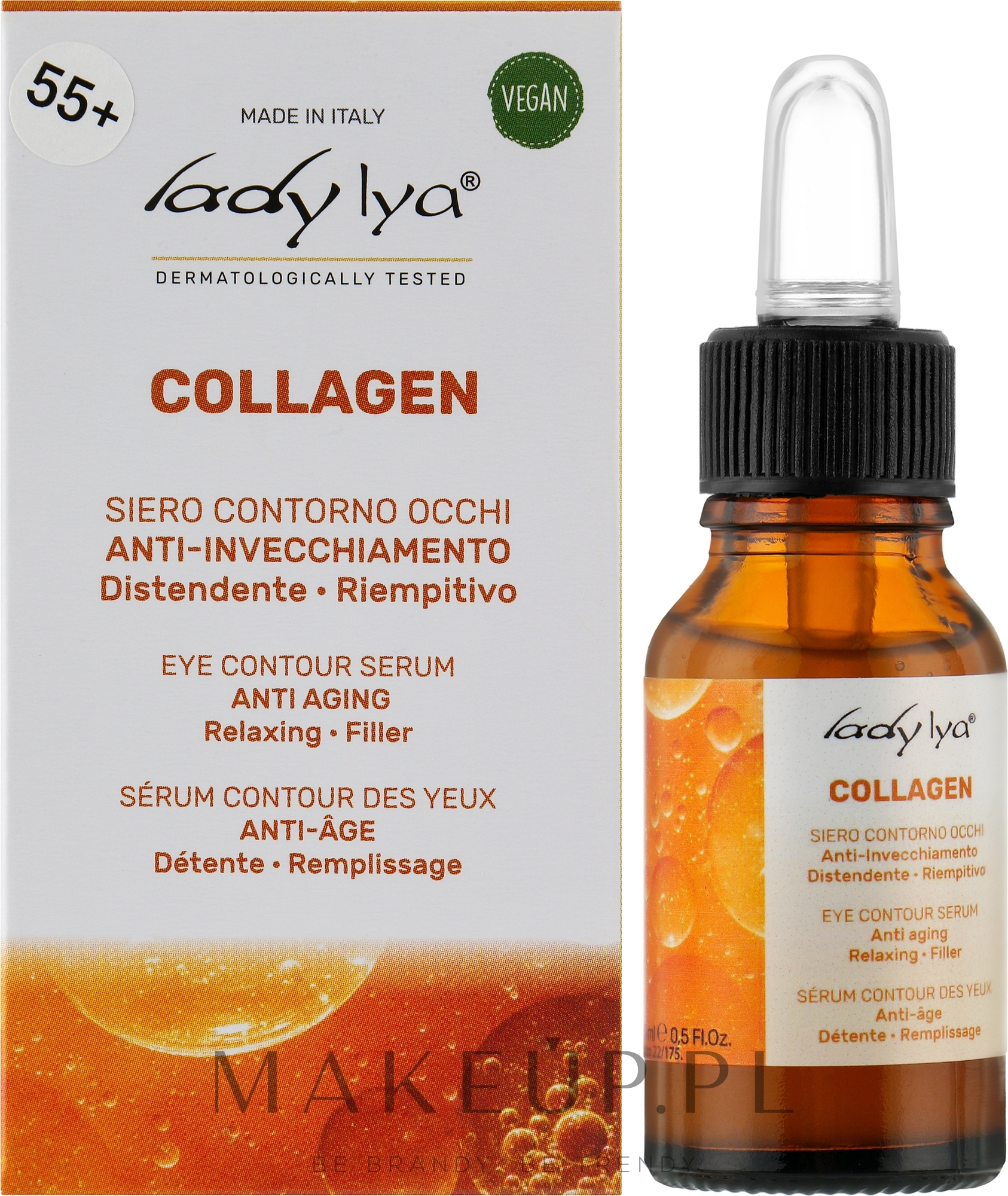 Serum pod oczy Z kolagenem - Lady Lya Collagen Serum — Zdjęcie 15 ml