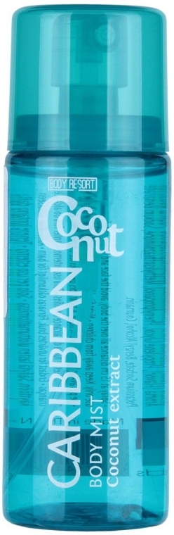 Kokosowa mgiełka do ciała - Mades Cosmetics Body Resort Caribbean Body Mist Coconut Extract — Zdjęcie N1