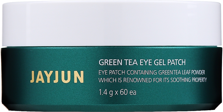 Hydrożelowe płatki pod oczy z zieloną herbatą - Jayjun Green Tea Eye Gel Patch