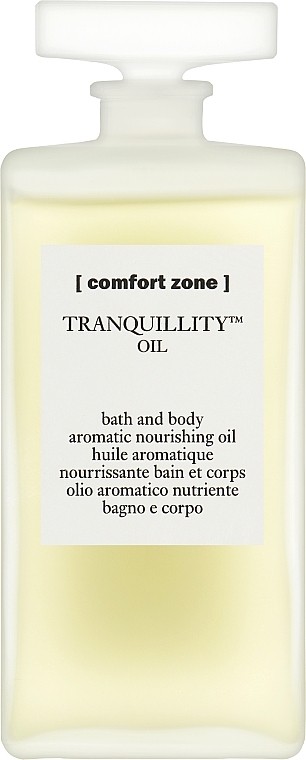 Olejek nawilżający do ciała i kąpieli - Comfort Zone Tranquillity Bath Oil — Zdjęcie N1