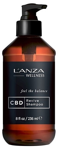 Energetyzujący szampon do włosów - L'anza Healing Wellness CBD Revive Shampoo — Zdjęcie N1